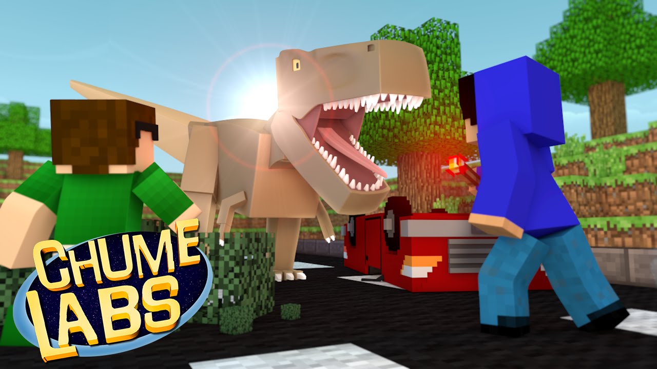 Minecraft: JURASSIC WORLD! (Chume Labs 2 #55)