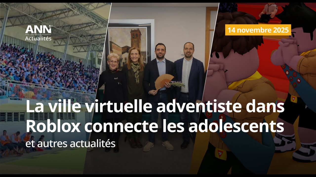 14 novembre : Évangélisation créative dans une ville Roblox et autres actualités mondiales