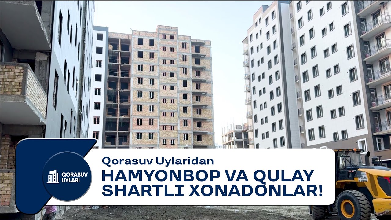Qorasuv Uylaridan hamyonbop va qulay shartli xonadonlar!