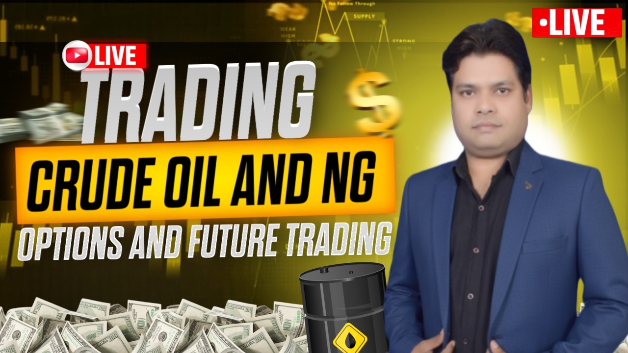 LIVE TRADING IN CRUDE OIL AND NATURAL GAS || #crudeoillive #naturalgas #silvertrading