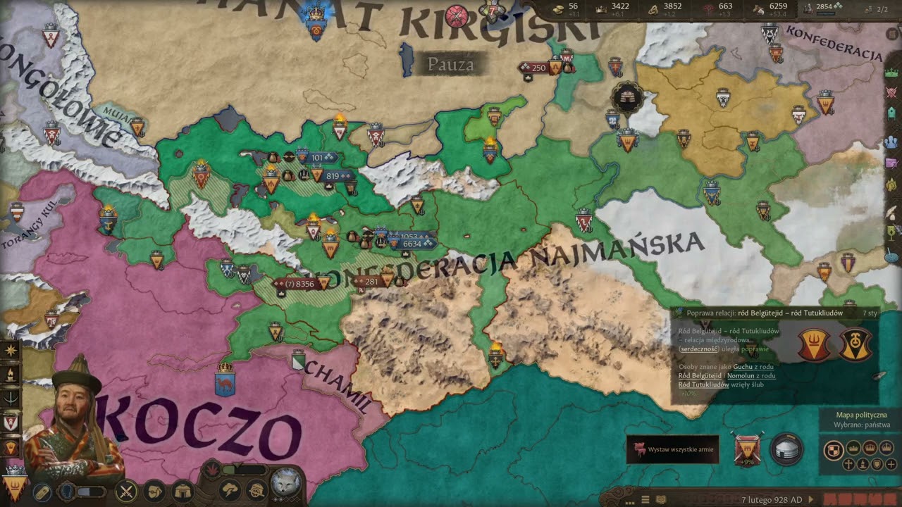 Crusader Kings III  - Mongolski Chan  - 4 [PL]