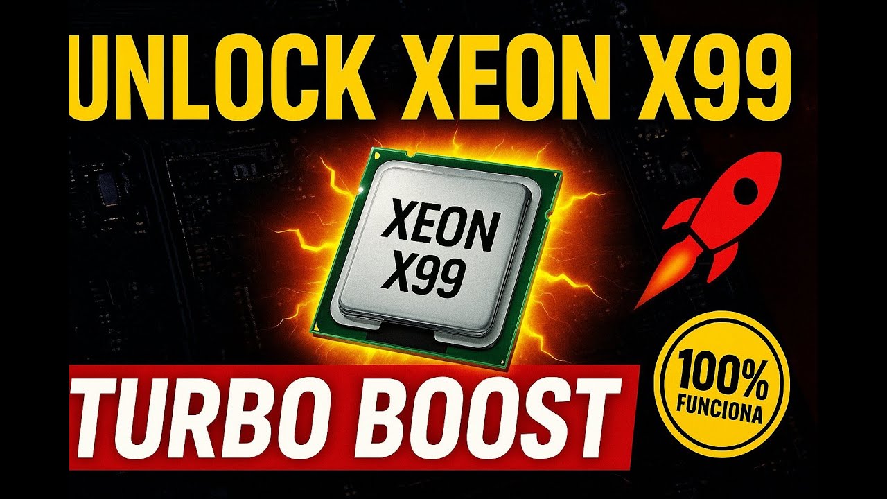 Xeon X99 Unlock Turbo Boost ✅ Método Definitivo em QUALQUER Placa-Mãe X99!