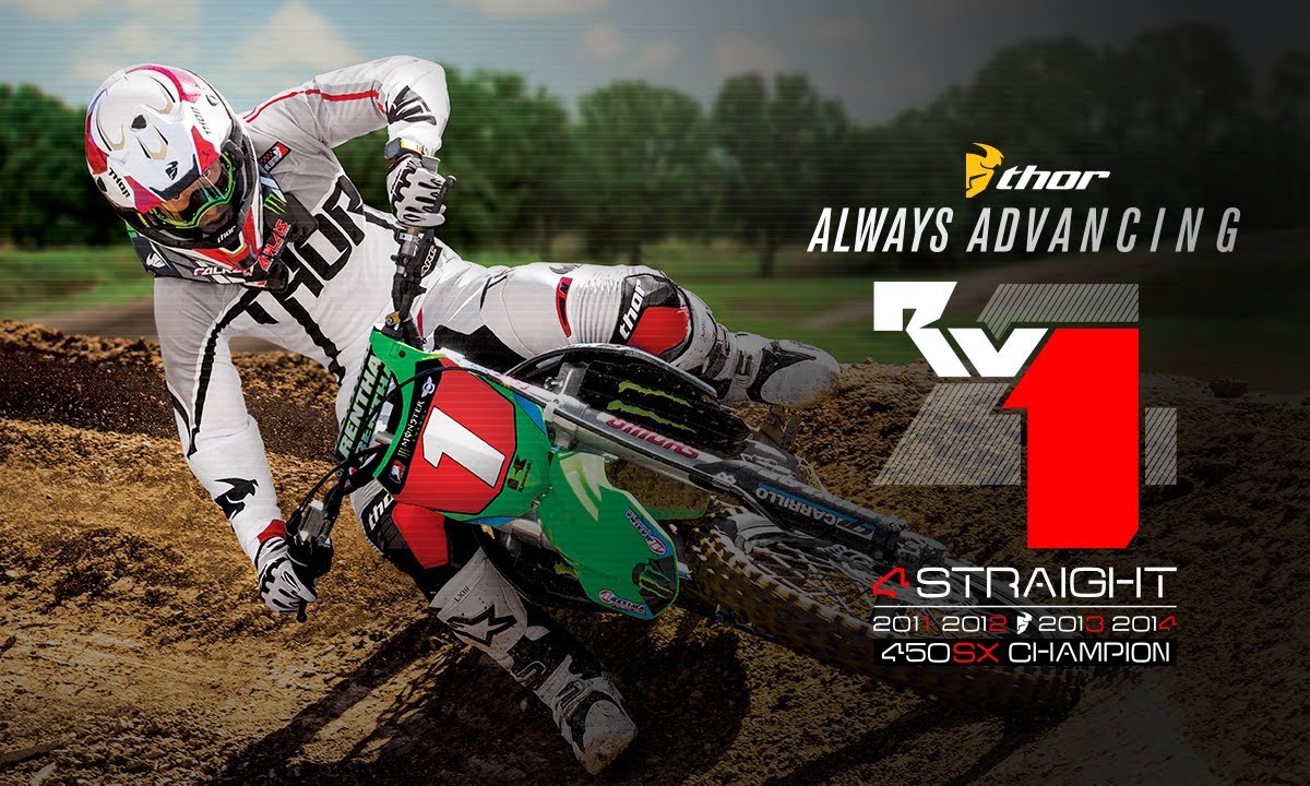 Thor MX - Ryan Villopoto 4 X Champion (HD)