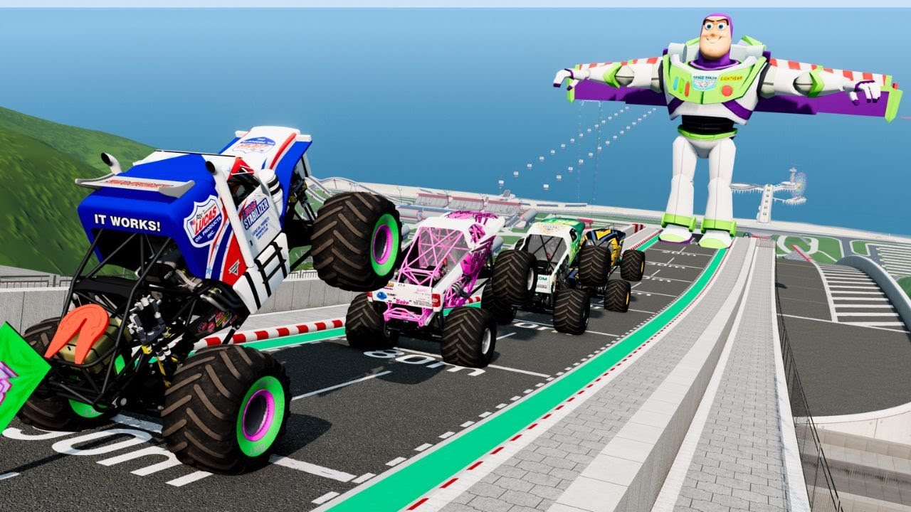 Epic High Speed Car Jumps #3 &ndash; BeamNG Drive | BNG Astar