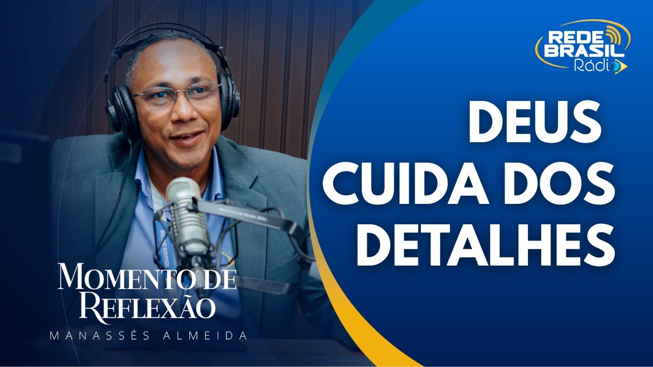 Manassés Almeida | Deus Cuida Dos Detalhes. #cortes #redebrasilrádio