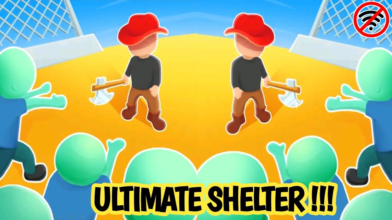 🧟‍♂️🧟‍♀️ULTIMATE SHELTER GAMES [ GAME SURVIVE ZOMBIE ANDROID ] GAMEPLAY WALKTROUGH #1