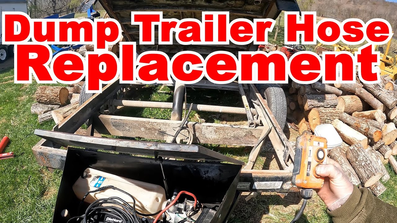 Dump Trailer Hydraulic Hose Leak Replacement