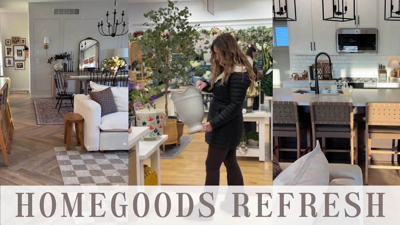 HomeGoods Spring Decor 2026 | Shop With Me + Spring Home Refresh Ideas