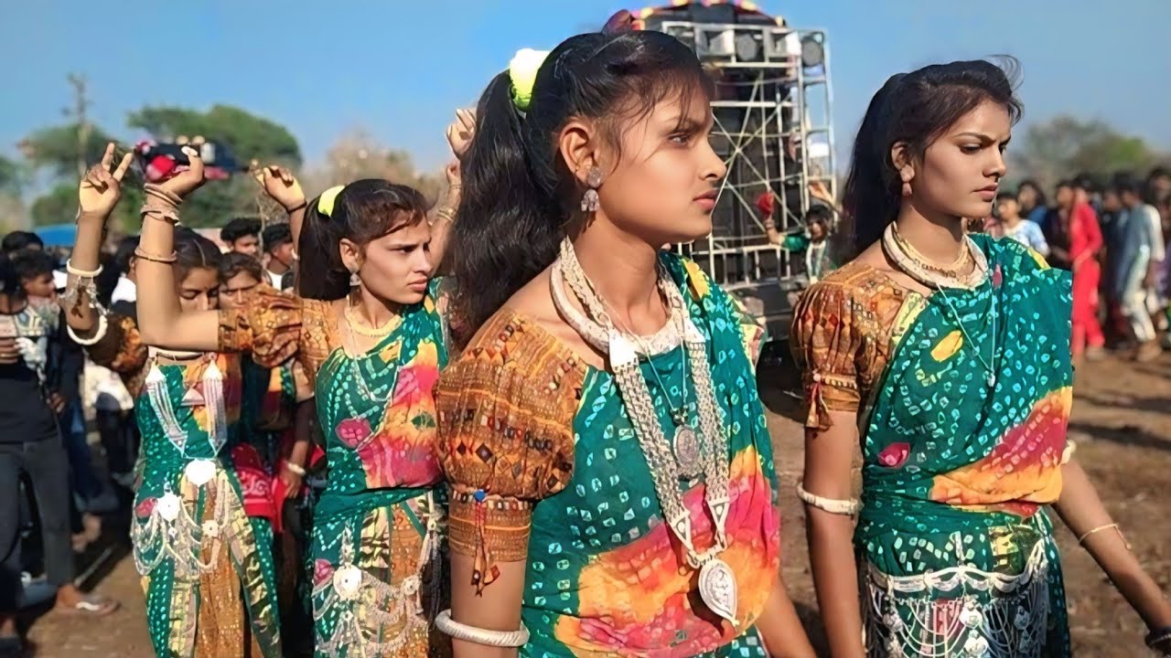 🥰 आदिवासी बेस्ट टीमली डांस वीडियो || 2025 || timli dance video singer gansyam ratwa  timli dance