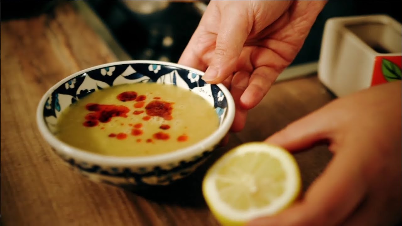 Rote-Linsen-Suppe / Mercimek Çorbası