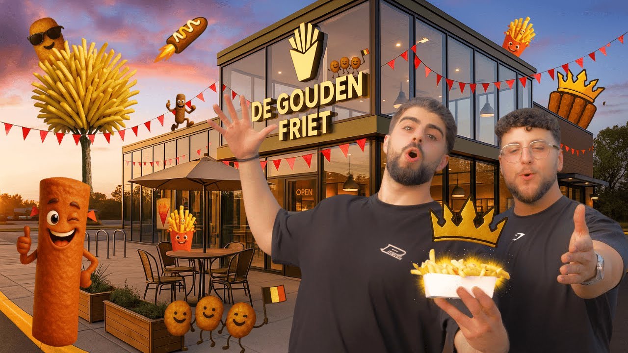 Dit is officieel de BESTE FRITUUR van België (de Gouden Friet)