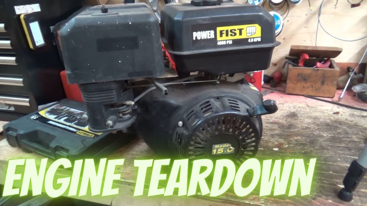 15 HP Powerfist engine tear down Impressed of the quality....JD 0 Turn cold start test