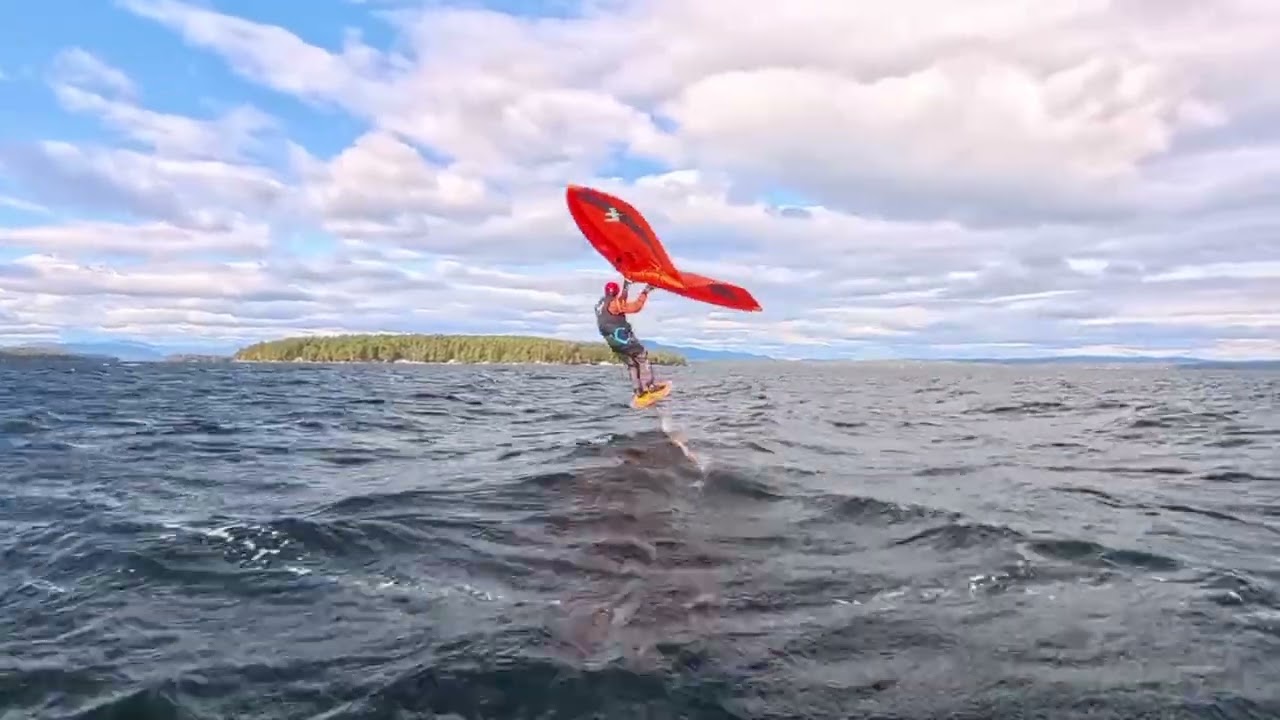 Squambats Wing Foil Winnipesaukee October 2025