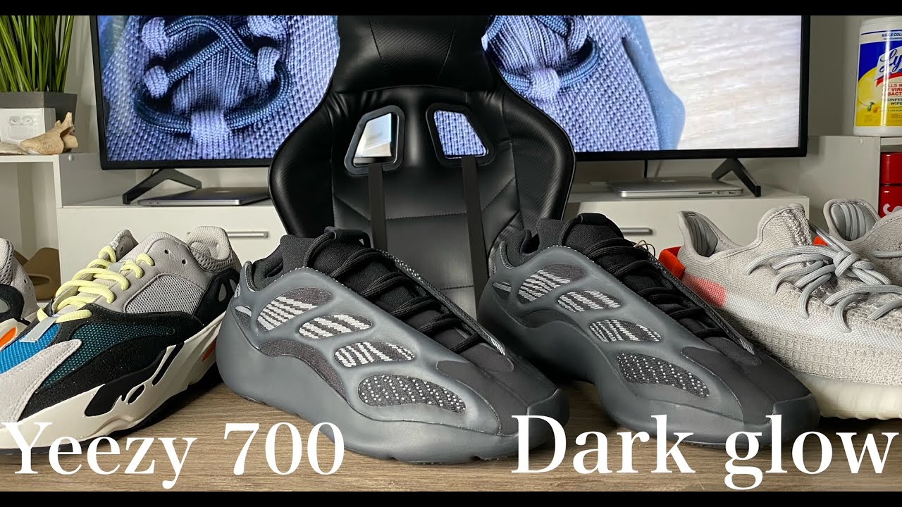 Обзор Adidas YEEZY 700 V3 DARK GLOW ON FEET