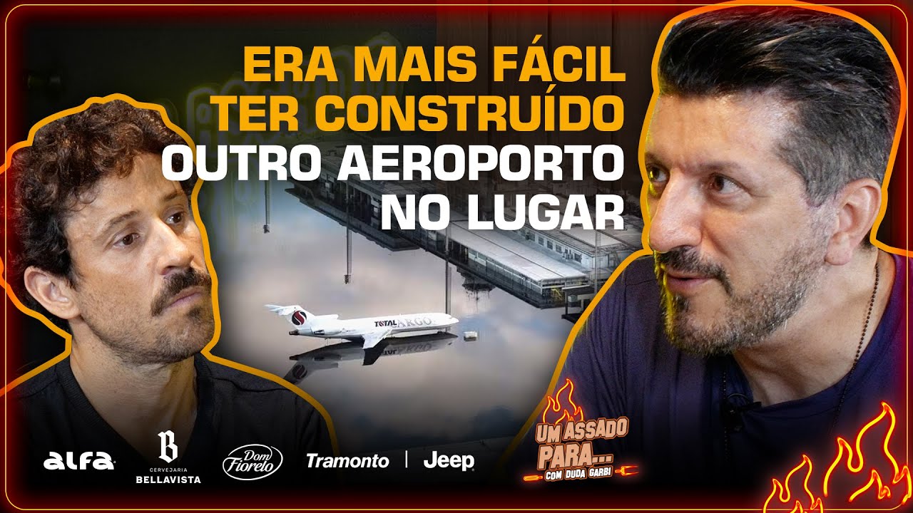 LITO EXPLICA OS EFEITOS TRÁGICOS DA ENCHENTE NO AEROPORTO SALGADO FILHO | Cortes do Duda