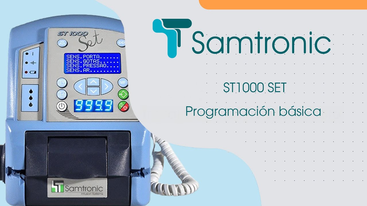 Programación básica  ST1000 SET Samtronic