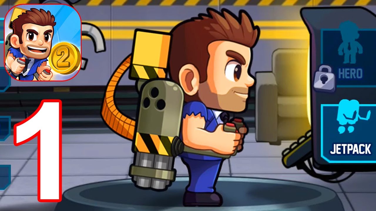 Jetpack Joyride 2: Bullet Rush - Gameplay Part 1 Tutorial (Android, iOS) #1