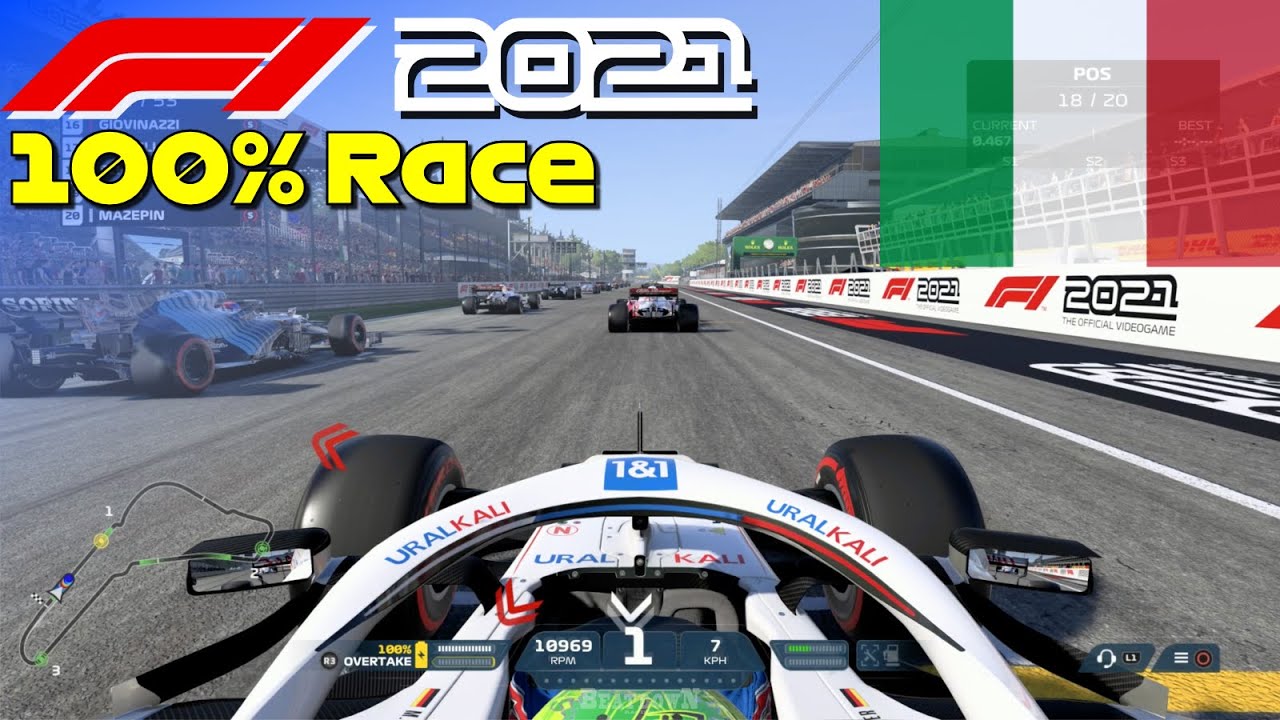 F1 2021 - Let's Score Points With Mick #14: 100% Race Monza