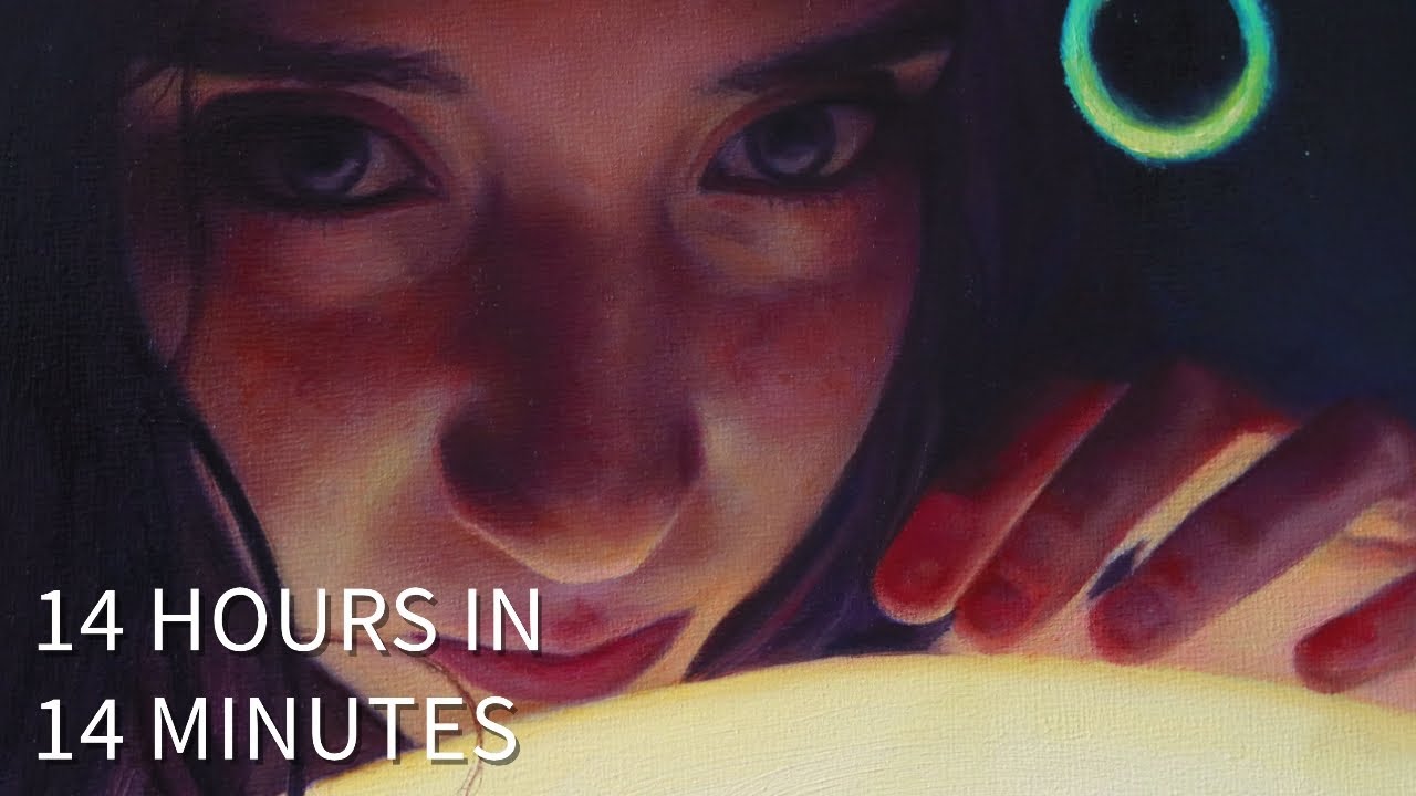 PAINTING A PORTRAIT IN OIL  || Lighting Study