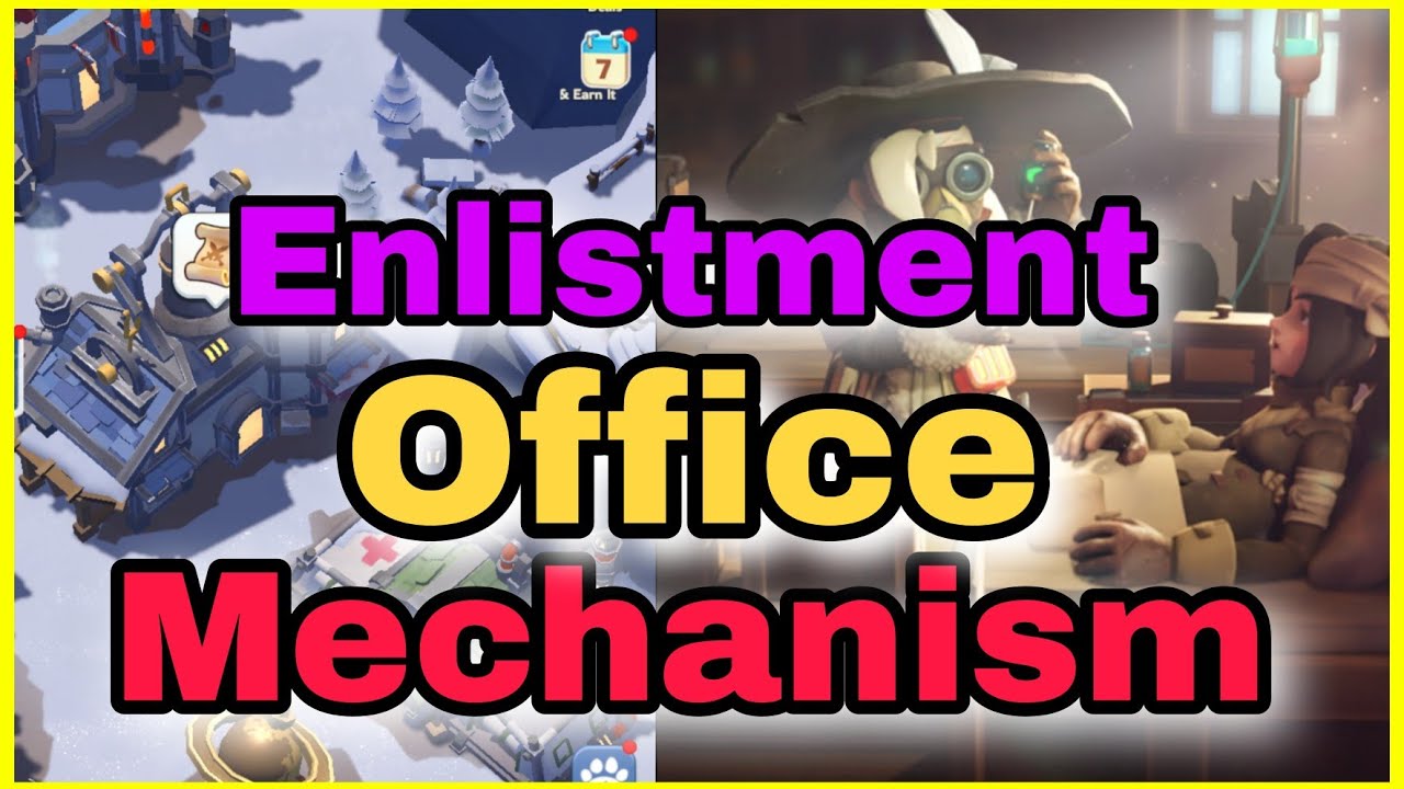 Updated Guide on Enlistment Office in Whiteout Survival