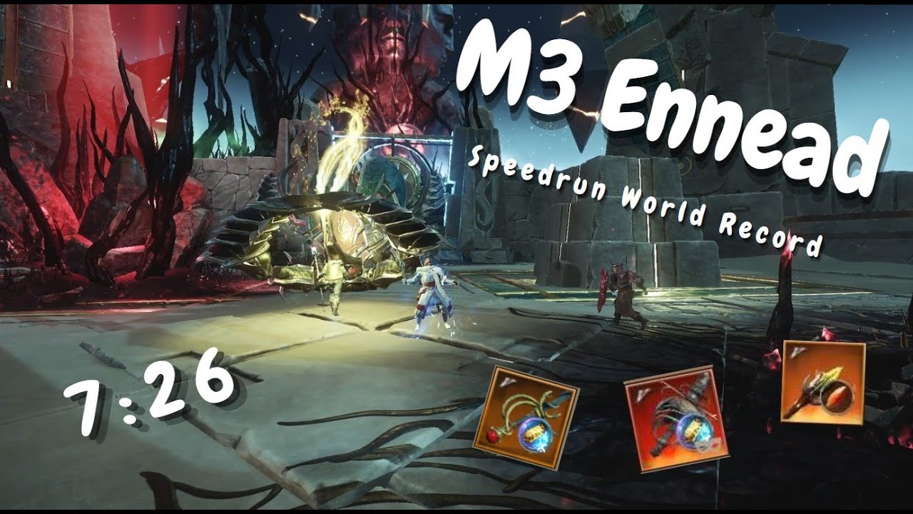 M3 The Ennead — мировой рекорд скорости прохождения — 7:26 — точка зрения Flex DPS