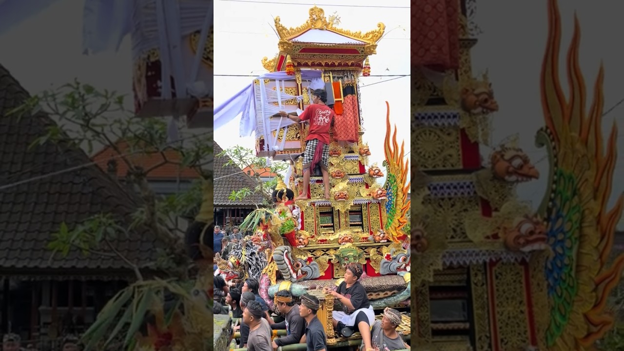 upacara ngaben di bali