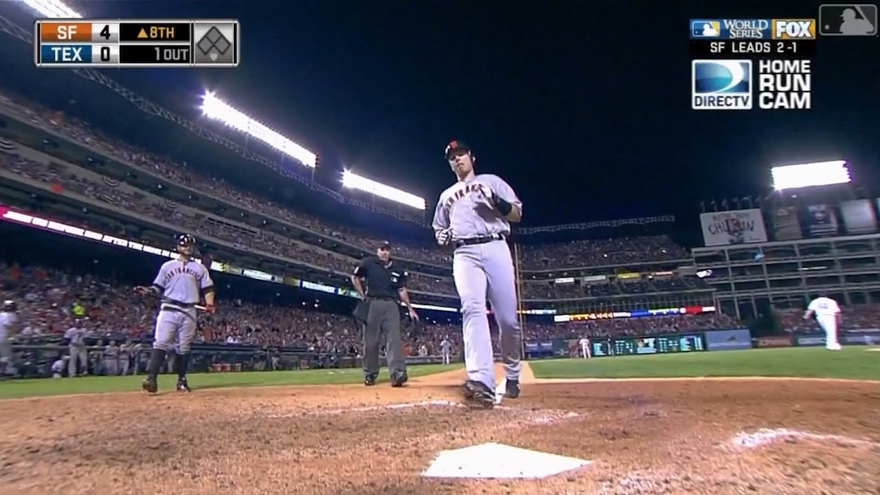 Buster Posey's 1st postseason HR comes in 2010 World Series | October 31, 2010 | Giants @ Rangers