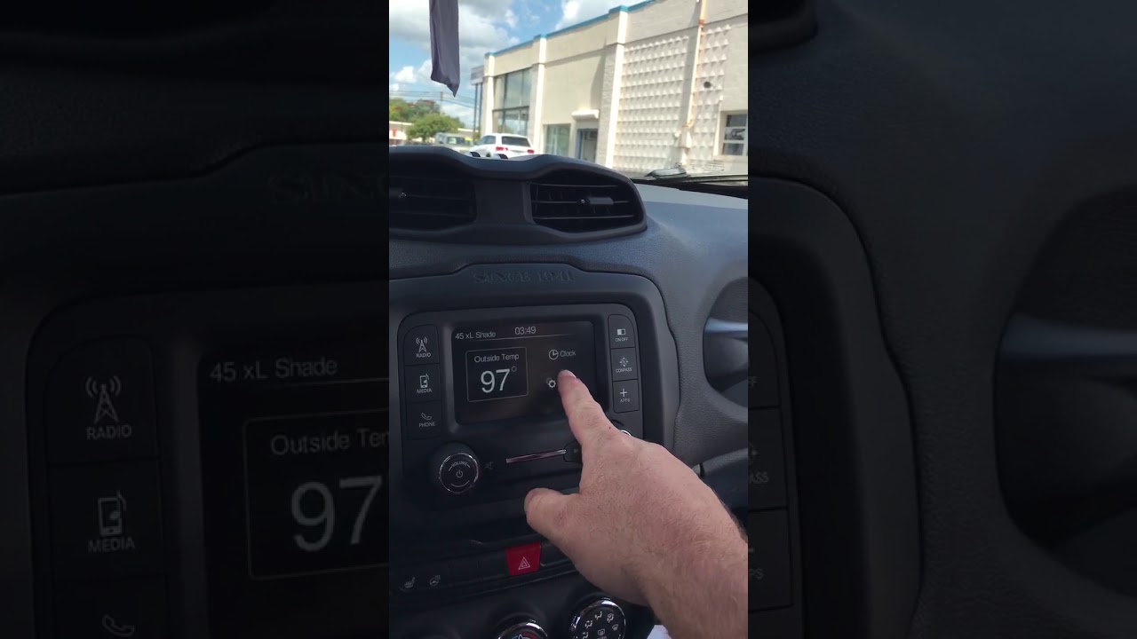 How to Turn off the Auto Park Brake on 2017 Jeep Renegade   Brent Campbell