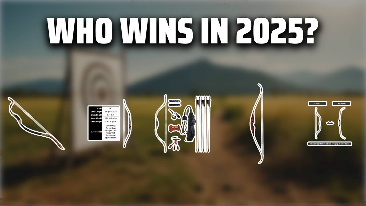 The Top 5 Best Recurve Bow in 2025 - Must Watch Before Buying!