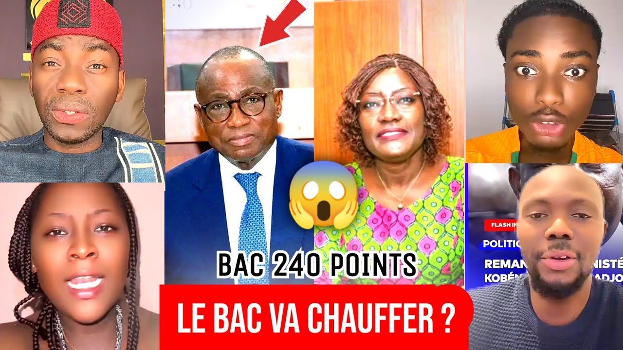 🚨😱le nouveau ministre de l'éducation fait peu.r sortez oh : la Réaction des iv0iriens
