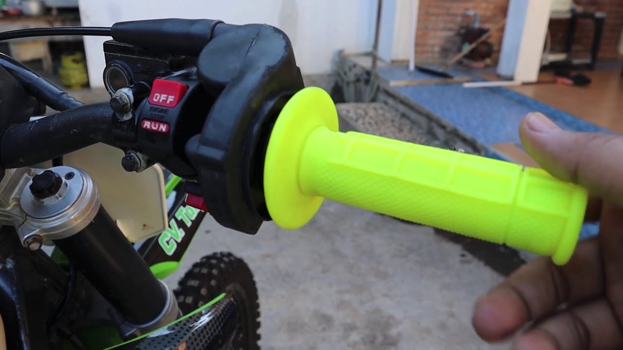 Gas Spontan Kawasaki KLX 150 Merk ROZ|Throttle&Cable Model YZ125/250|Almunium Housing
