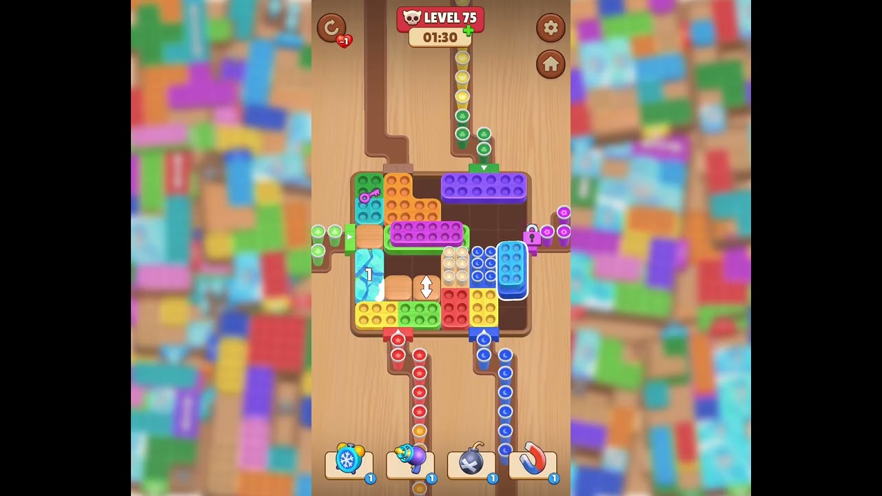 Coffee Match Block Puzzle ☕ Level 75 Walkthrough & Solution