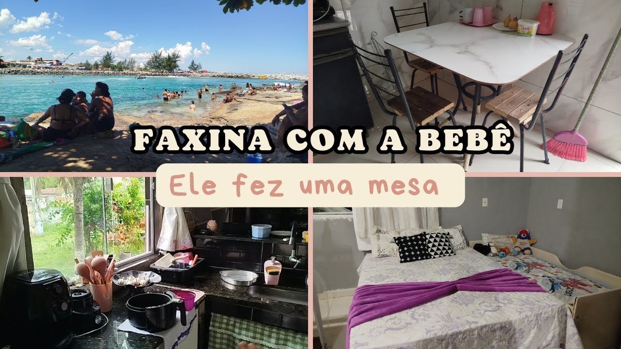 Rotina do dia/ praia de saquarema/ faxina pós fim de semana 🏖️😎 