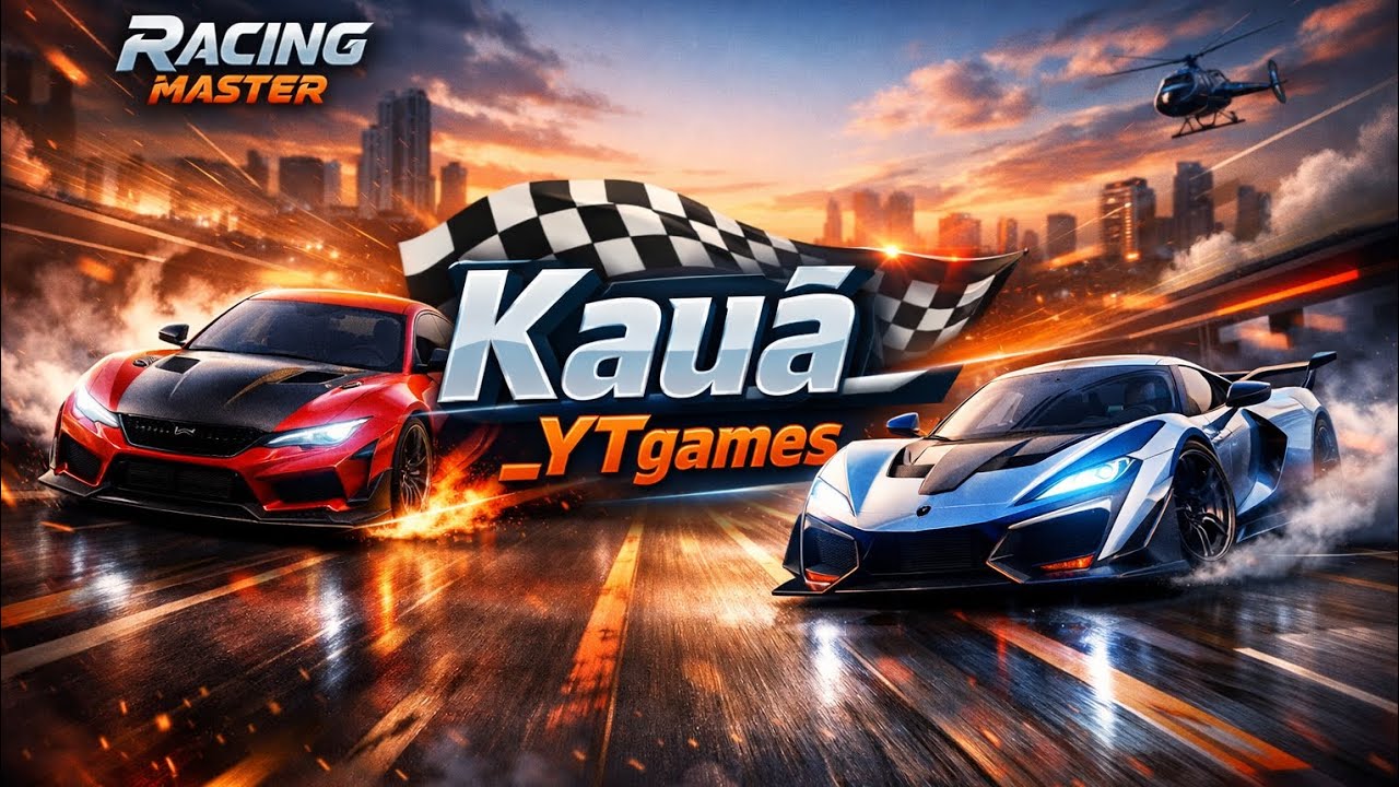 Esse é um jogo de corrida de carros!!!Racing Master