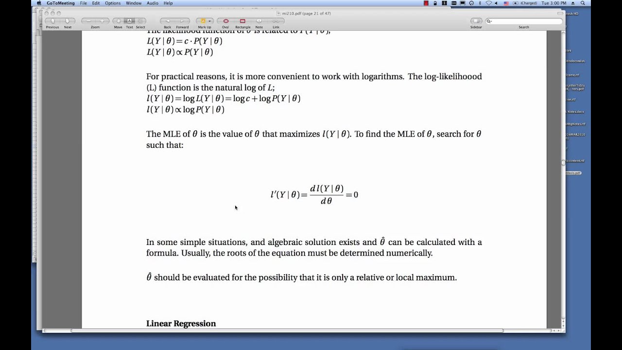 Lecture 2 - MI210: Essentials of Population PK-PD Modeling and Simulation (2010)