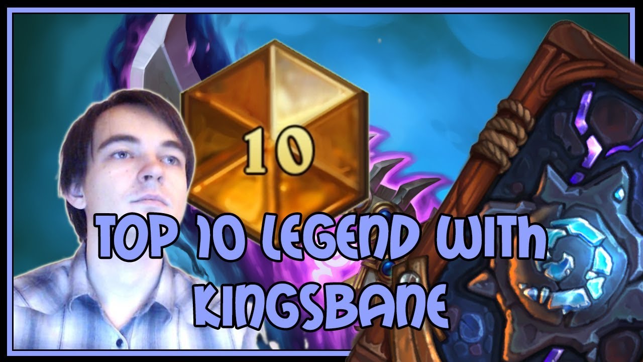 Hearthstone: Top 10 legend with Kingsbane rogue