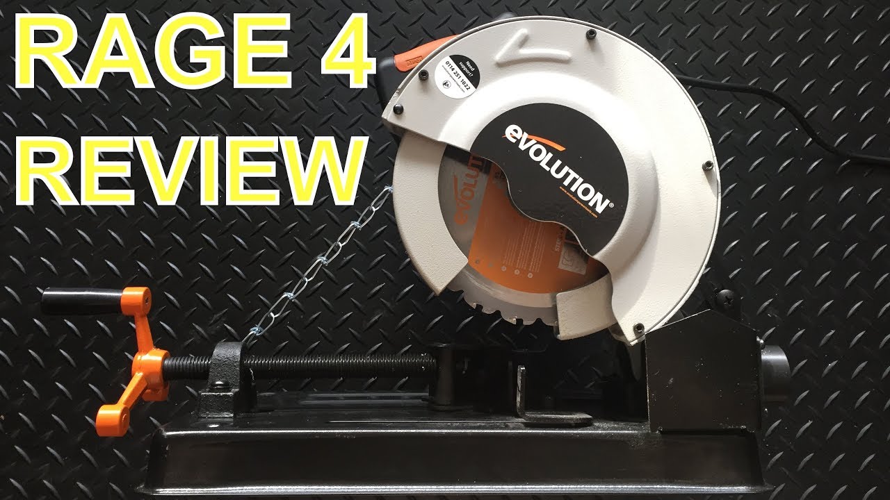 Evolution Rage 4 Chop Saw Review - A little gem!