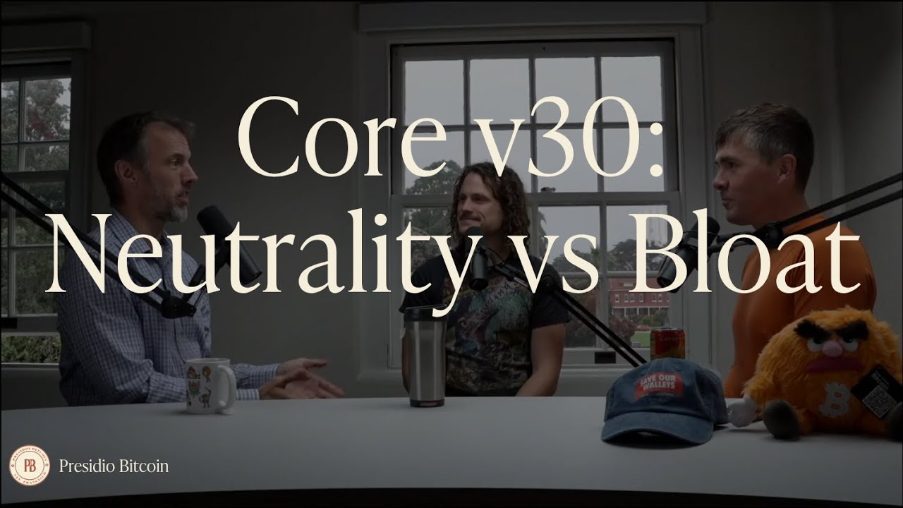 Bitcoin Core v30 and the Common Man&rsquo;s Node: Protecting Neutrality or Risking Bloat?