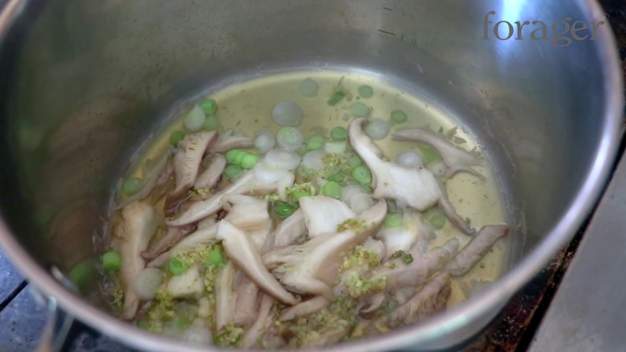 Wild Box Number 12 Recipe: Meadow sweet bean broth.