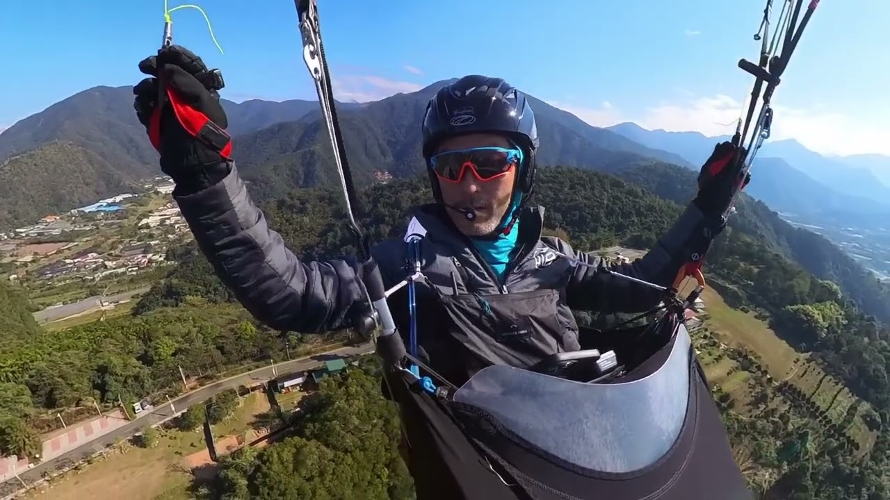 Paragliding in Puli Taiwan