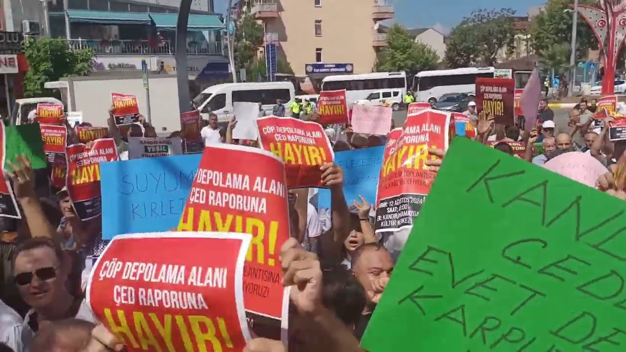 Kandıralılar isyan etti, ÇED'i yaptırmadı
