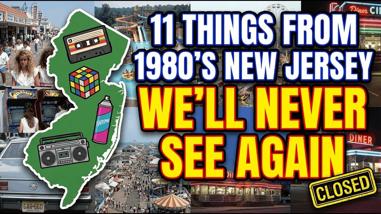 1980s New Jersey | 11 Things We'll NEVER See Again