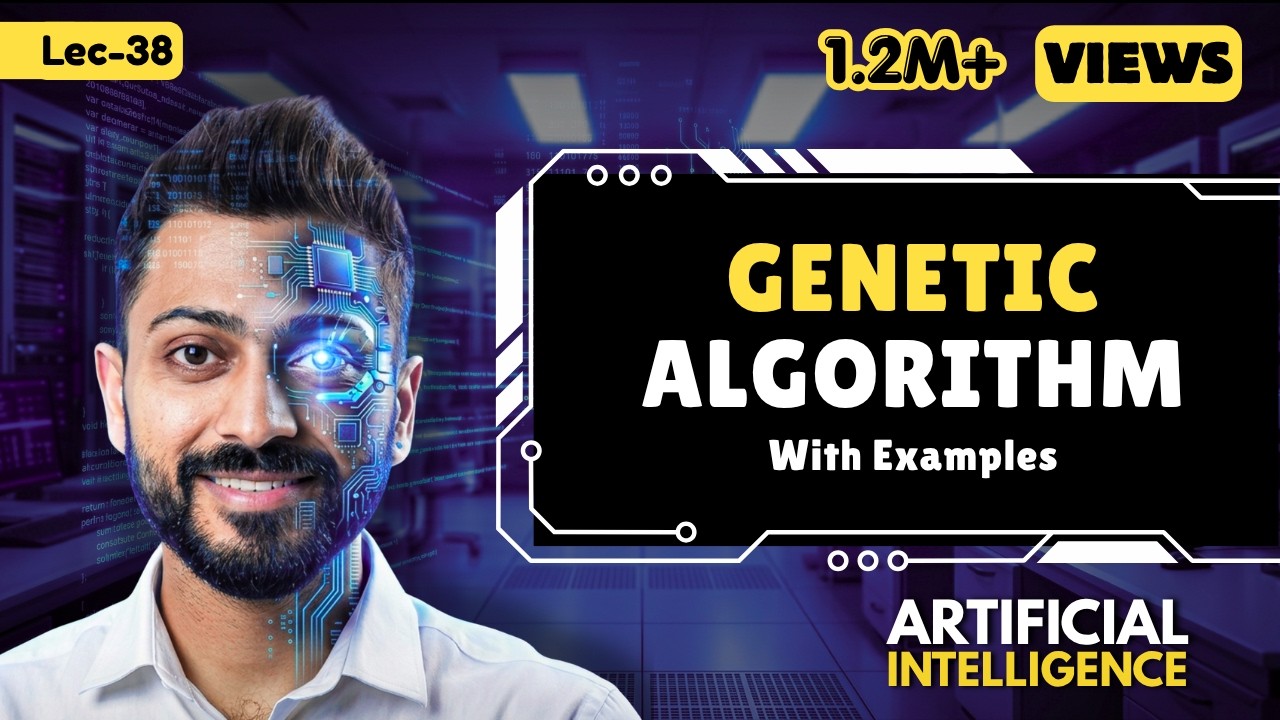 Genetic Algorithm in Artificial Intelligence in Hindi | Simplest Explanation with real life examples