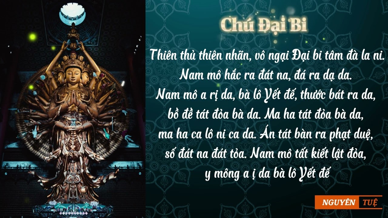 Chú Đại Bi Tiếng Việt (108 biến) - Tụng mõ - Nguyên Tuệ