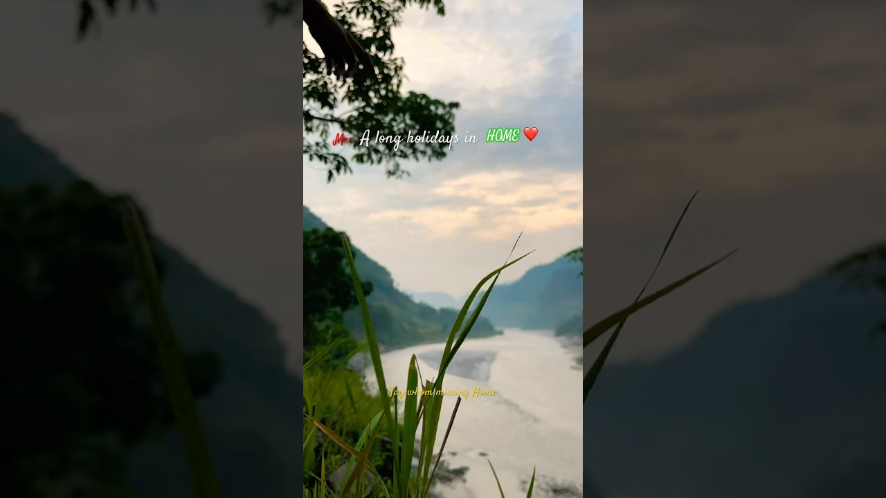Missing home ? Of course YES #home #viralsong #explore #village #happy #enjoy #travel #nature #yt