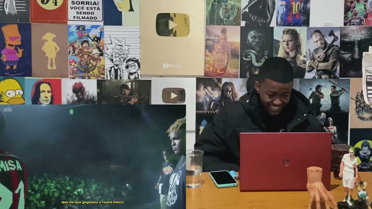 Jhony REACT - MELHORES RIMAS DA FMS EDIÇÃO RIO DE JANEIRO!🔥