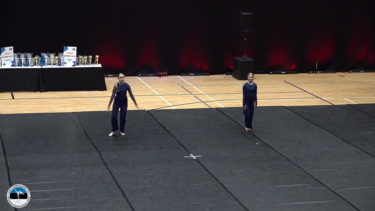 ESTONIAN CHEER OPEN 2024 Jazz Doubles Youth - RAPLA TANTSUSTUUDIO Birke Leichner ja Laura Prey
