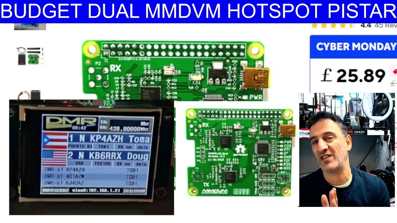 ДВОЙНОЙ MMDVM ВЫГОДНАЯ СКИДКА - Вам нужна точка доступа!