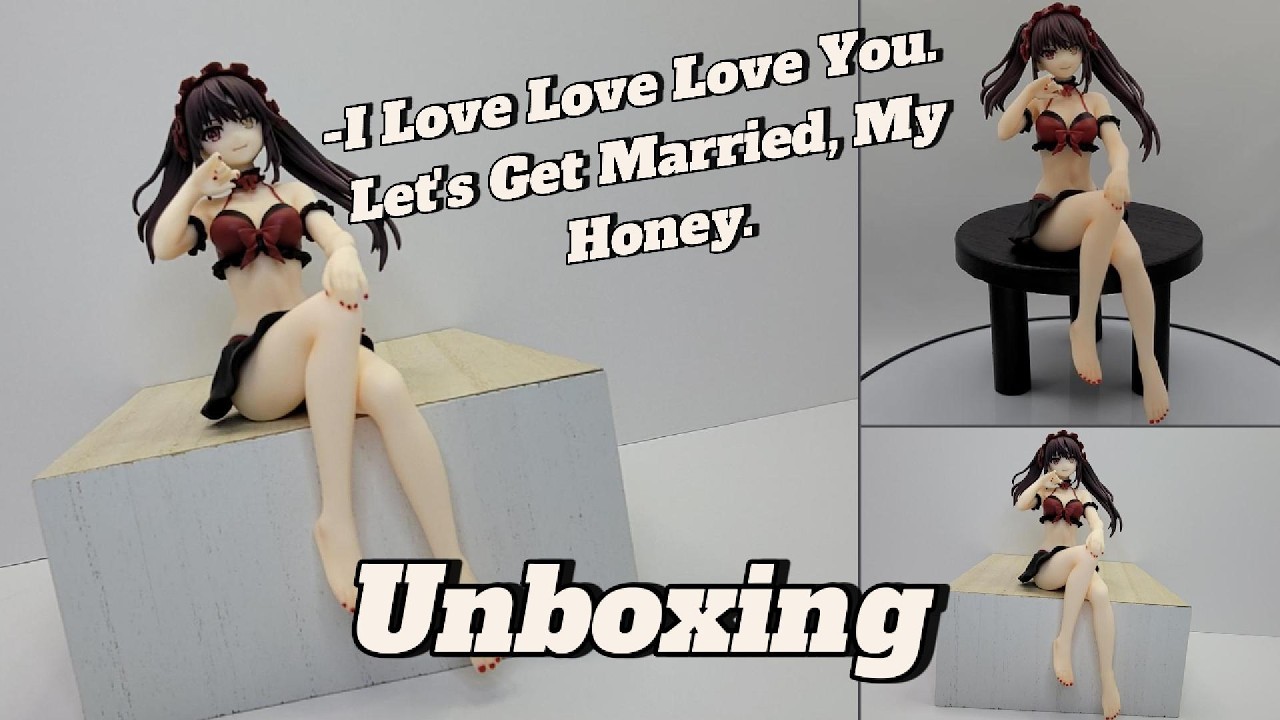 FURYU Kurumi Tokisaki Noodle Stopper Figure Unboxing