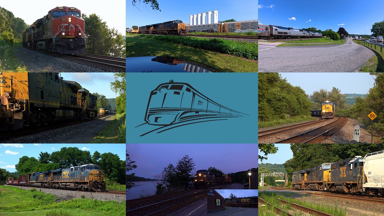 August 2025 Railfanning on CSX Mohawk Subdivision - Selected Videos 8/2/2025